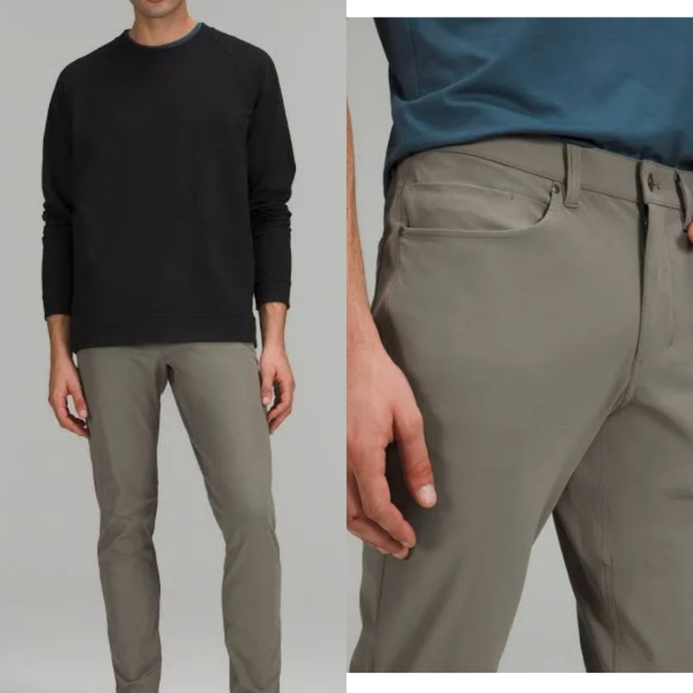 Lululemon Pants Men's ABC 5 Pocket Four Way Stretch Shape Retention Athleisure